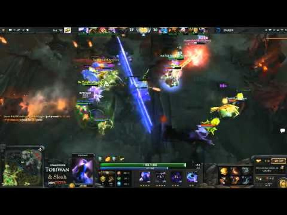 Na`Vi.DotA teamfight vs Darer @ StarSeries Final
