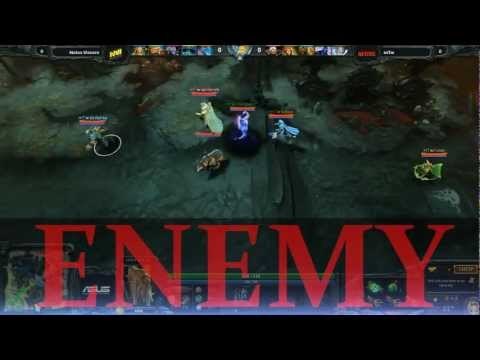 Na`Vi.DotA sneaky firstblood vs mTw @ StarLadder