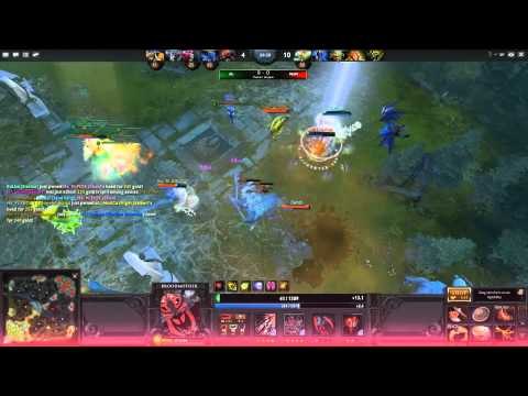 Na`Vi.DotA dominant teamfights vs aL @ Premier League