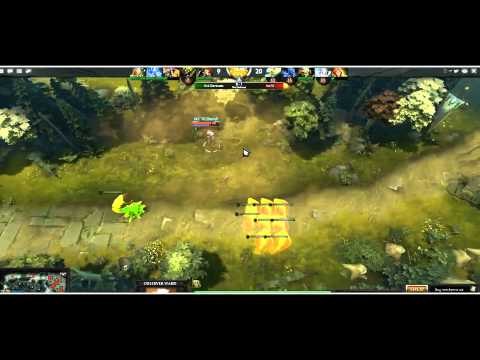 Dendi vs EG @ The Defense
