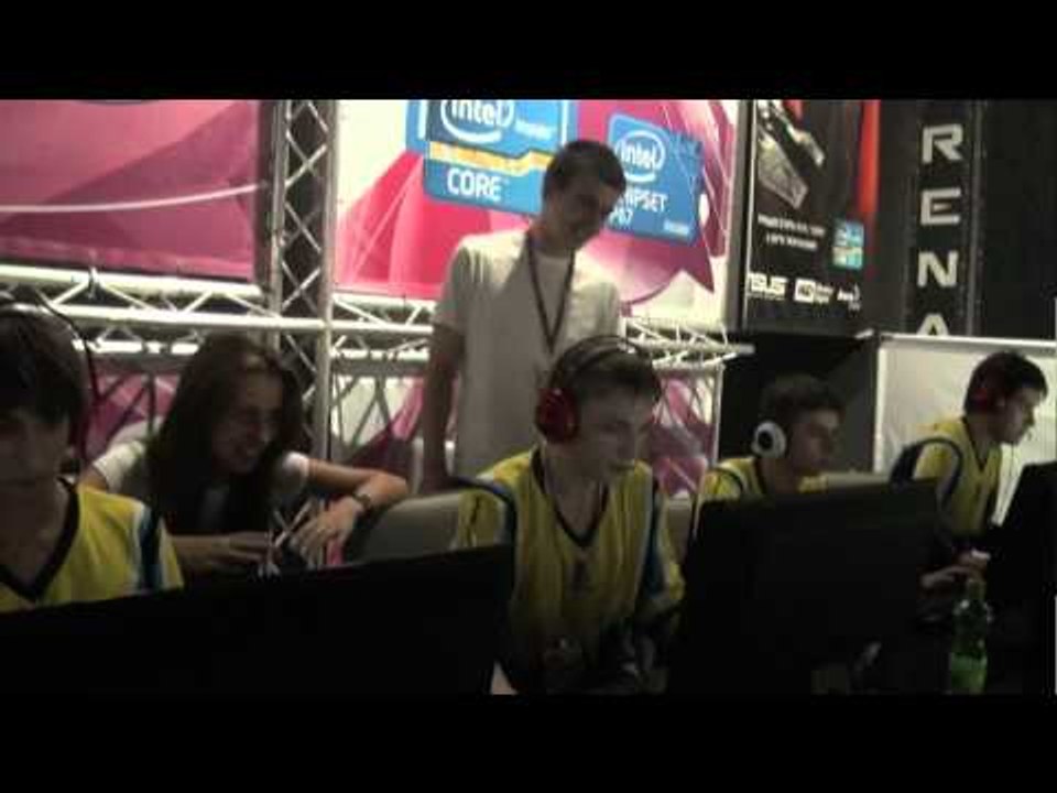 ASUS Spring Cup 2011: Last moments of DotA final - Na`Vi vs M5