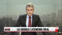 LG Electronics, Google sign cross-licensing deal