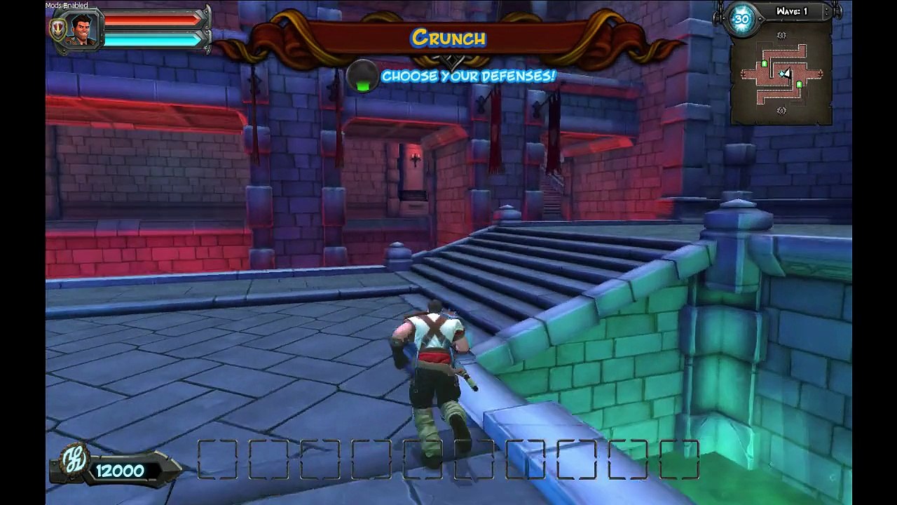 Orcs Must Die! 2 Endless Mode Let's Play / PlayThrough / WalkThrough Part - Playing As The War Mage