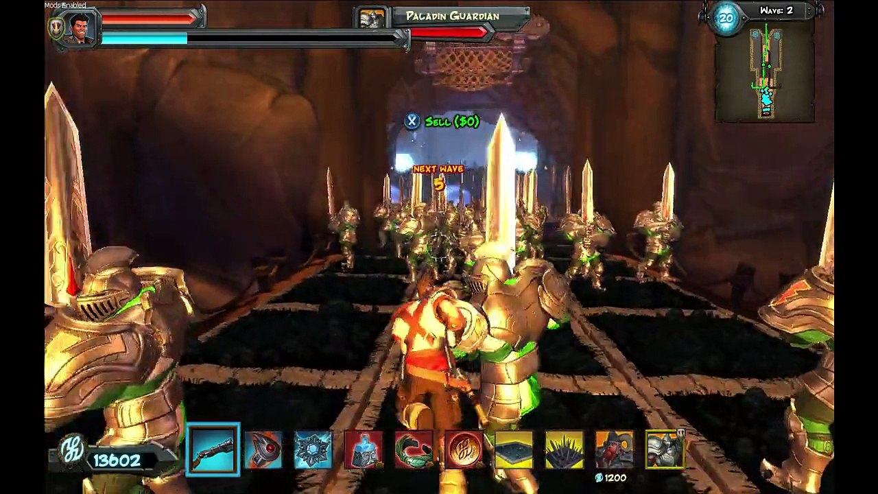Orcs Must Die! 2 Endless Mode Let's Play / PlayThrough / WalkThrough Part - Playing As The War Mage
