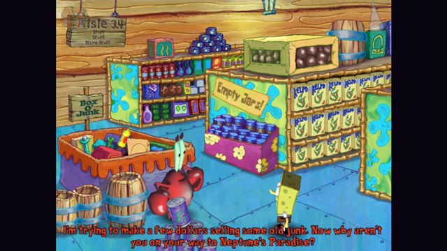 Sponebob Squarepants: Employee of the Month; 16 Bit Playthough