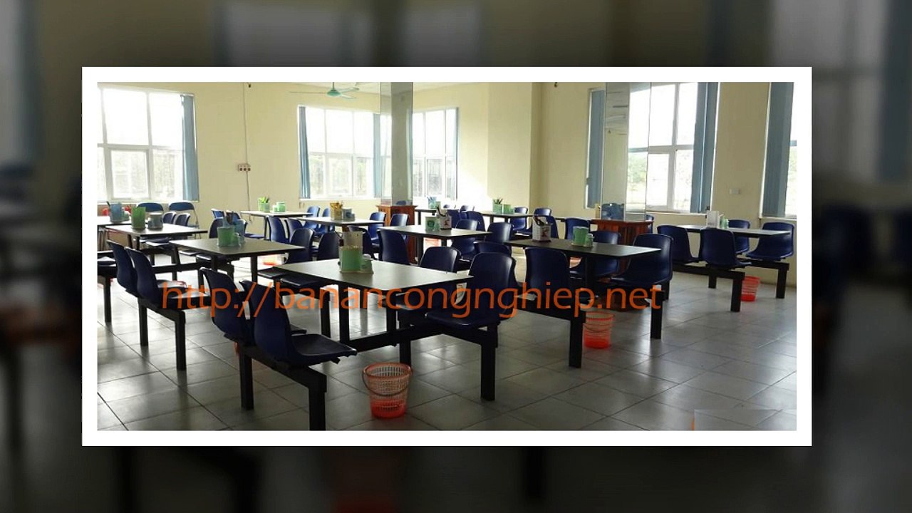 Các mẫu Bàn ghế ăn công nghiệp