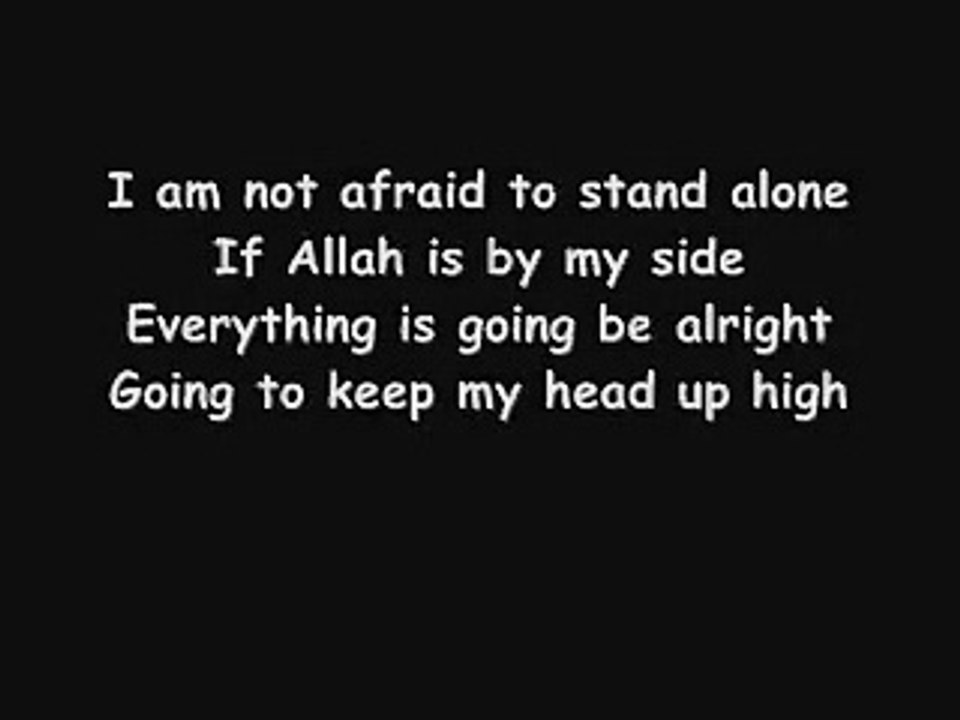 Native Deen - Stand Alone with lyrics