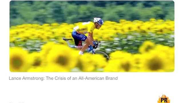 Lance Armstrong – The Crisis of All American Brand by David Gannalo