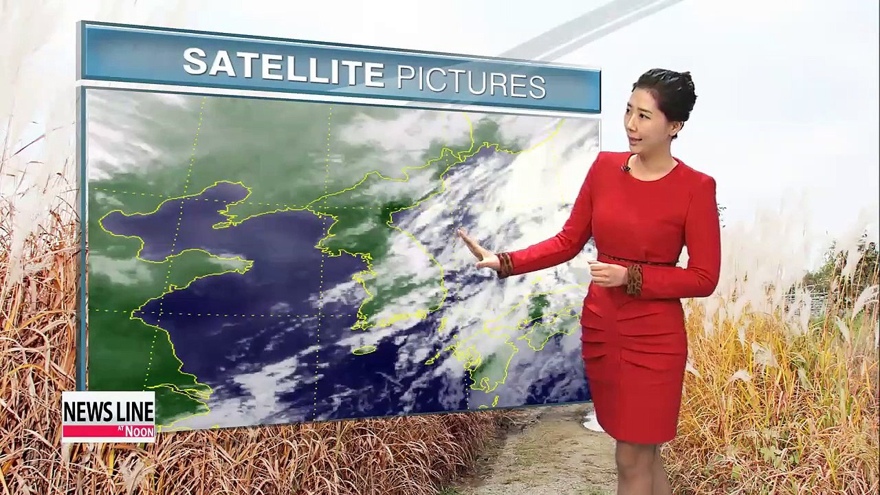 Sunnier and milder as day progresses