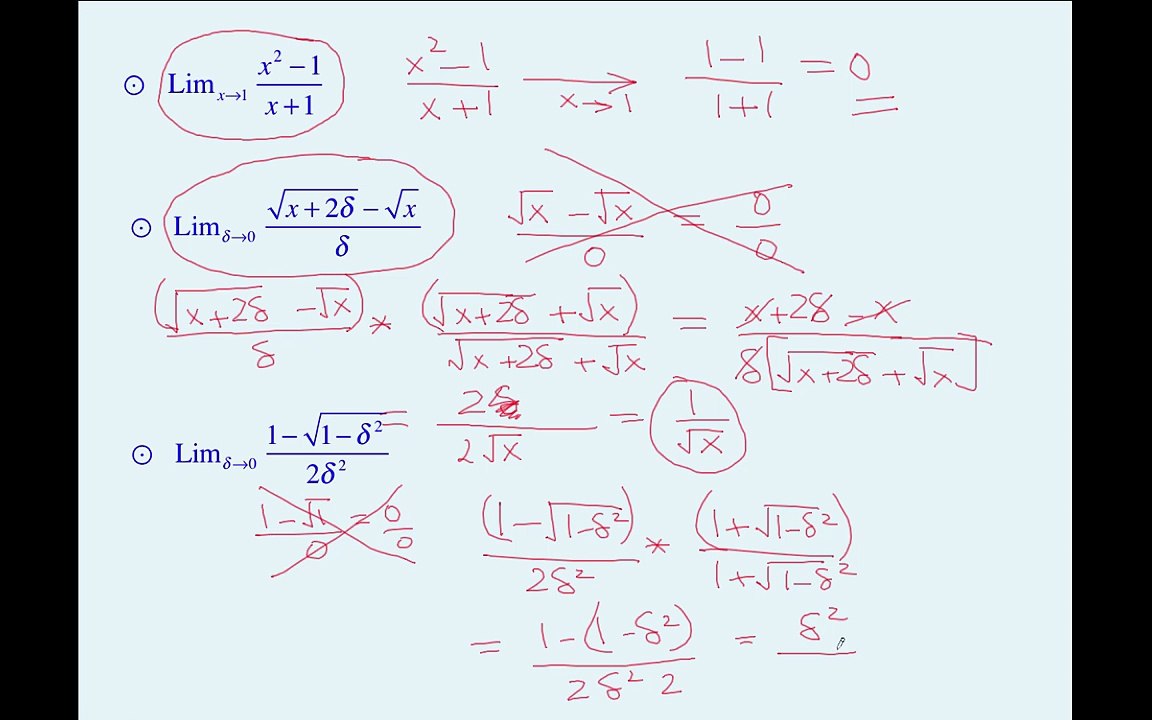 Limits (Calculus - English - Lecture 4 - Pervez Hoodbhoy)