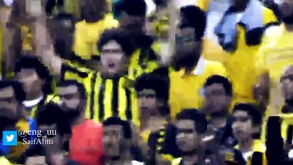 كليب الاتحاد بعد الفوز امام الخليج والصدارة بعنوان ( بقرار من الجمهور الصدارة اتحادية ) #لقطة_نمر