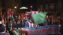 İsrail'in Mescid-İ Aksa Müdahalesini Protesto