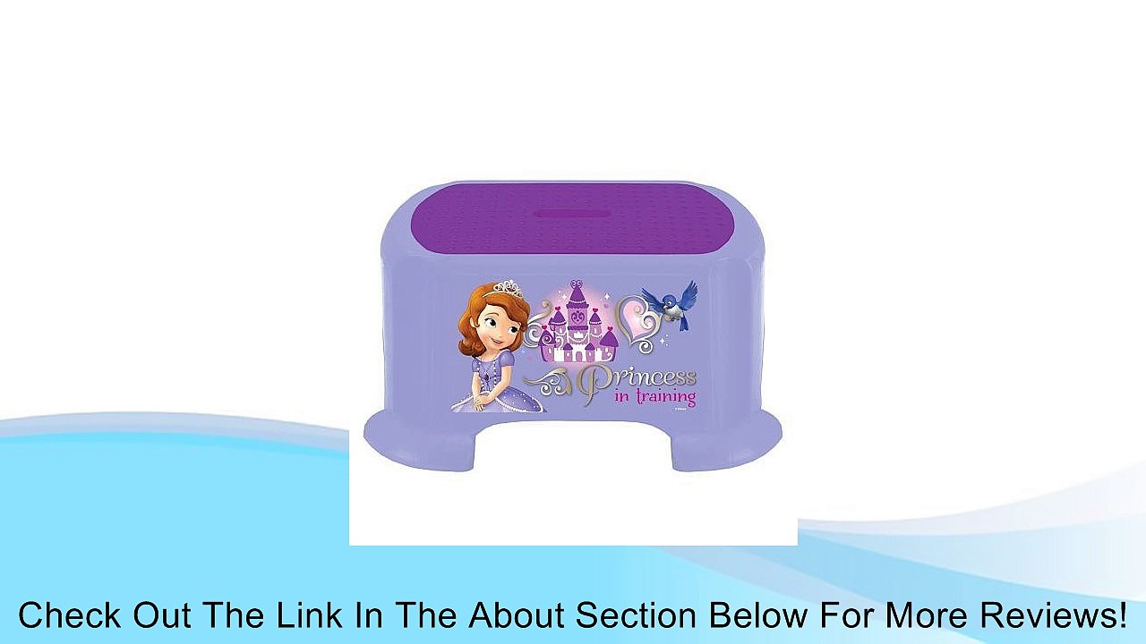 Sofia The First Step Stool Review