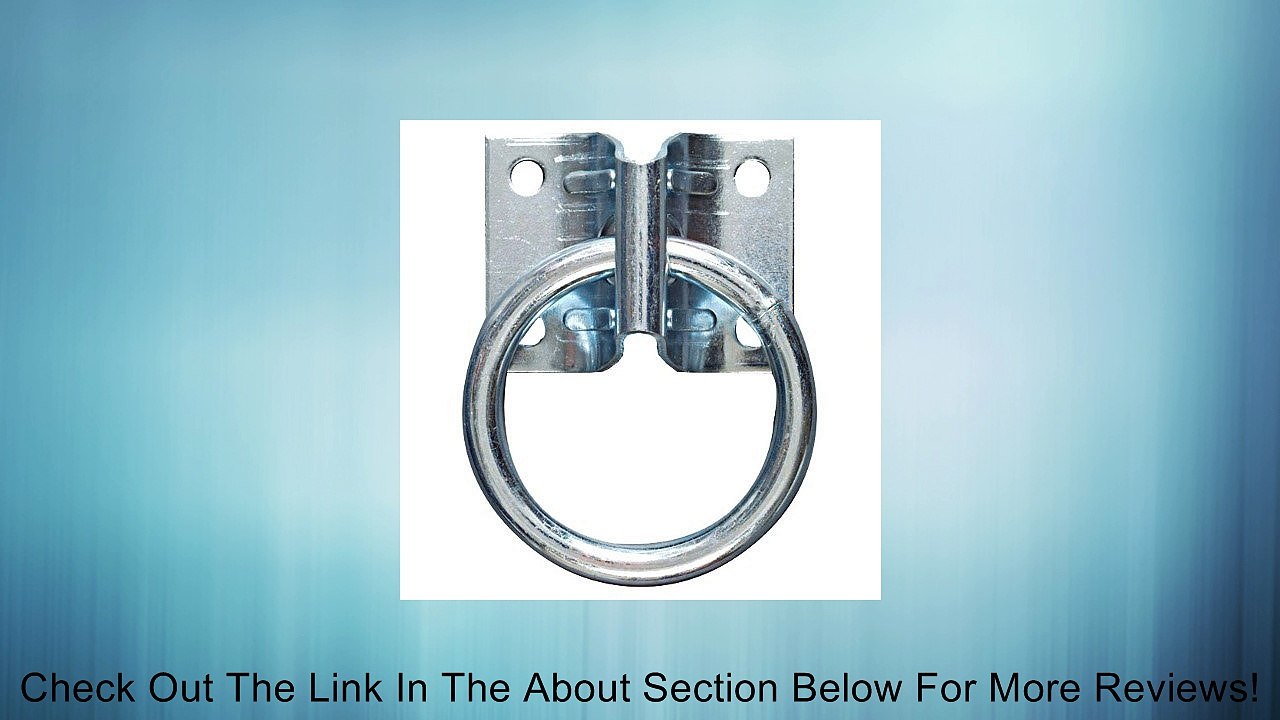 Zinc Plated Hitch Ring w/ Plate Review