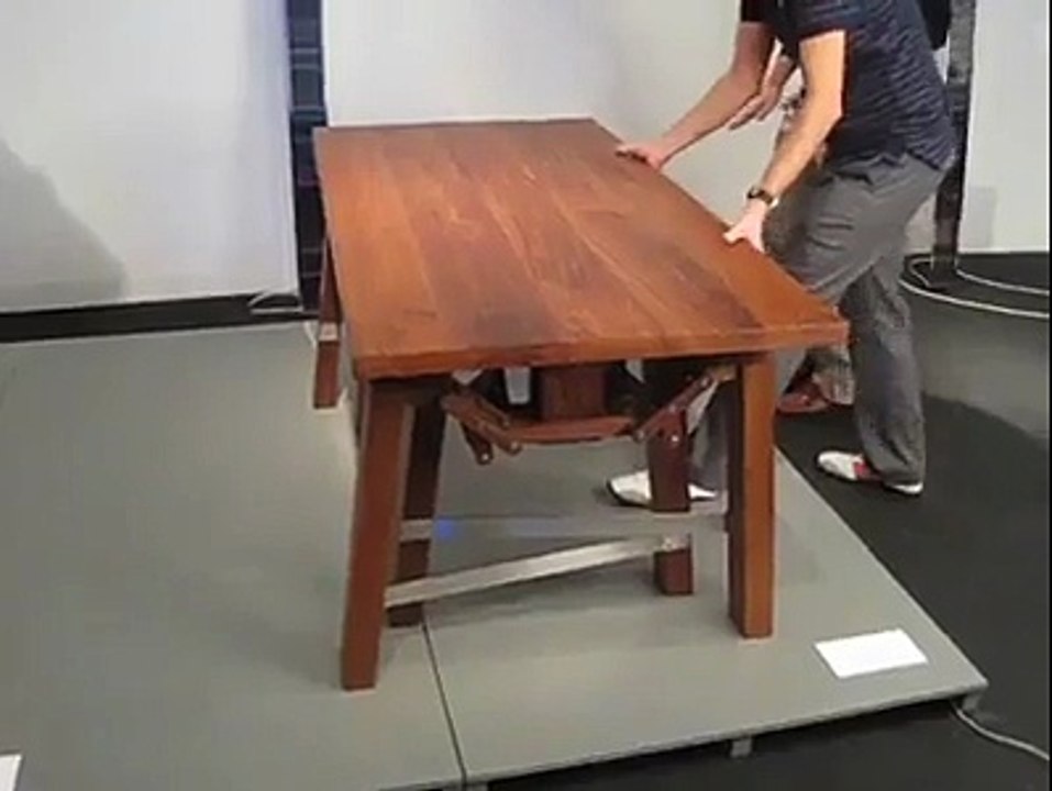 (2) Funny Videos - Really Cool Table!