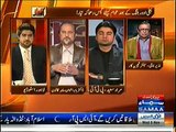 PPP's Babar Awan Left during a Live Show