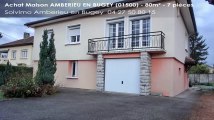 A vendre - maison - AMBERIEU EN BUGEY (01500) - 7 pièces - 80m²