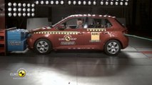 Yeni Skoda Fabia Euro Ncap çarpışma testi // ototest.tv