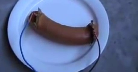 Sosis Pişirmenin Bir Başka Yolu! 220V Elektrik...