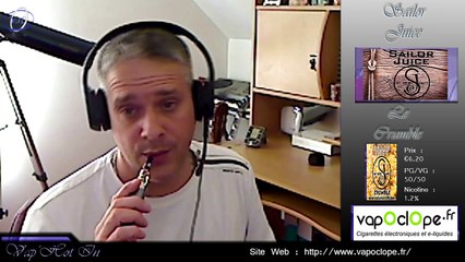 VapHotIn - Test Liquide # 39 - Sailor Juice - Original - Crumble - Special