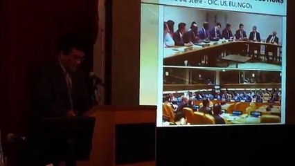 ARU-DG Dr. Wakar Uddin at Harvard; International Advocacy on Rohingya Issue in Burma