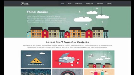 Ikaros Responsive HTML Business and Portfolio