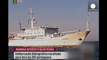 Russian ship intercepted off Portugal coast.