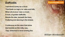 William Wordsworth - Daffodils