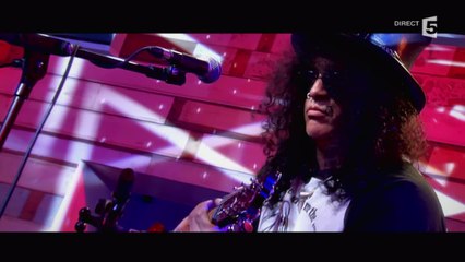 Slash feat Myles Kenndy & The Conspirators "Bent to fly" - C à vous - 05/11/2014