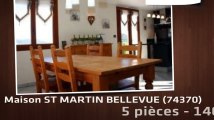 A vendre - maison - ST MARTIN BELLEVUE (74370) - 5 pièces - 140m²
