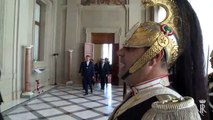 Roma - Napolitano, con il Presidente della Repubblica di Finlandia, Sauli Niinistö (05.11.14)