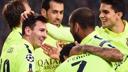 Enrique cieszy się z awansu