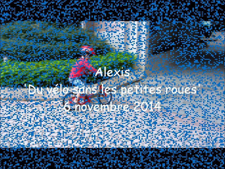 Alexis à deux roues