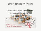 9971057281 Admission open in Distance Learning PhD (Life and Basic Sciences)