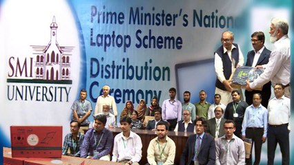 Prime Minister's National Laptop Scheme Distribution Ceremony  @ SMI UNIVERSITY Karachi