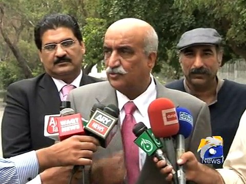 Khursheed Shah on CEC Appointment-06 Nov 2014