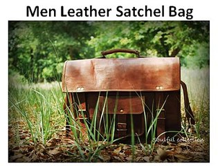 Leather Satchel Bag