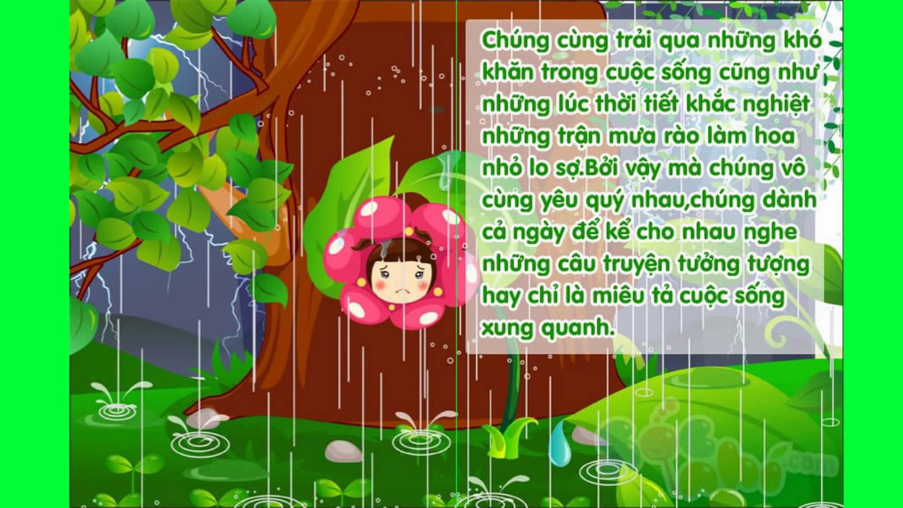 Chuyện thiếu nhi -  Bông Hoa Nhỏ Và Cây Anh Đào - t.thuymien.com