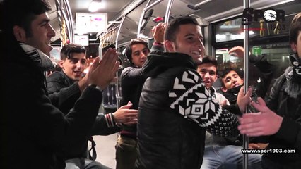 Beşiktaş-Eskişehirspor Maçı Sonrası Metrobüste Beste
