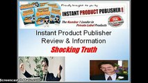 Instant Product Publisher -Instant Product Publisher Review and Information