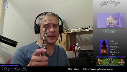 VapHotIn - Test Liquide # 59  - G2Vapor - Vazilla