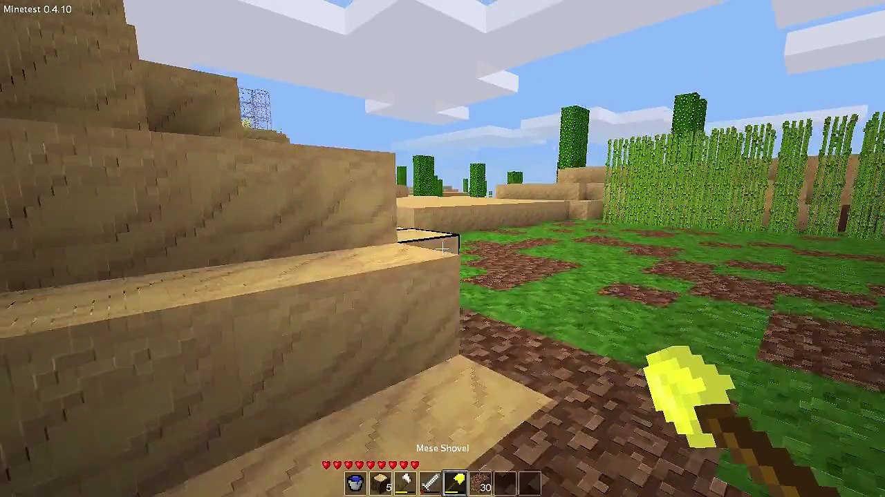 Ich spiele: Minetest #058 - Afrika und der Mars! Verwirrt? Ich auch!