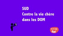SUD contre la vie chère dans les DOM