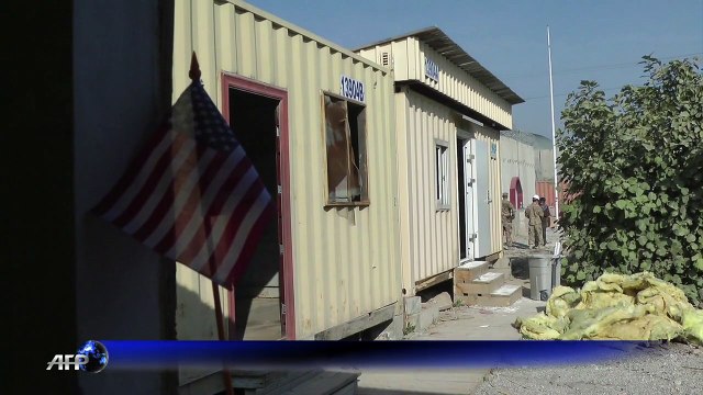 Sur la base aérienne de Bagram, en Afghanistan, les Américains font place nette avant leur départ