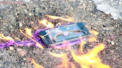 Çakma iPhone 5S Batarya Patlama Testi