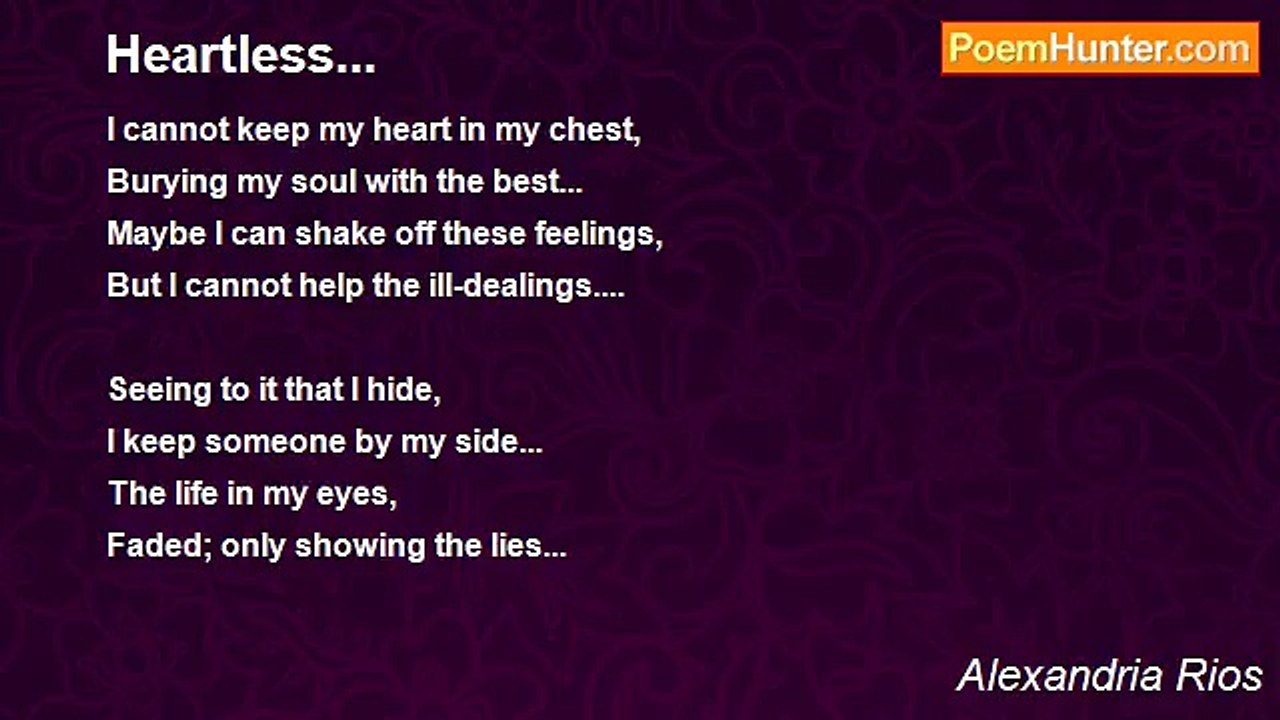 Alexandria Rios - Heartless...