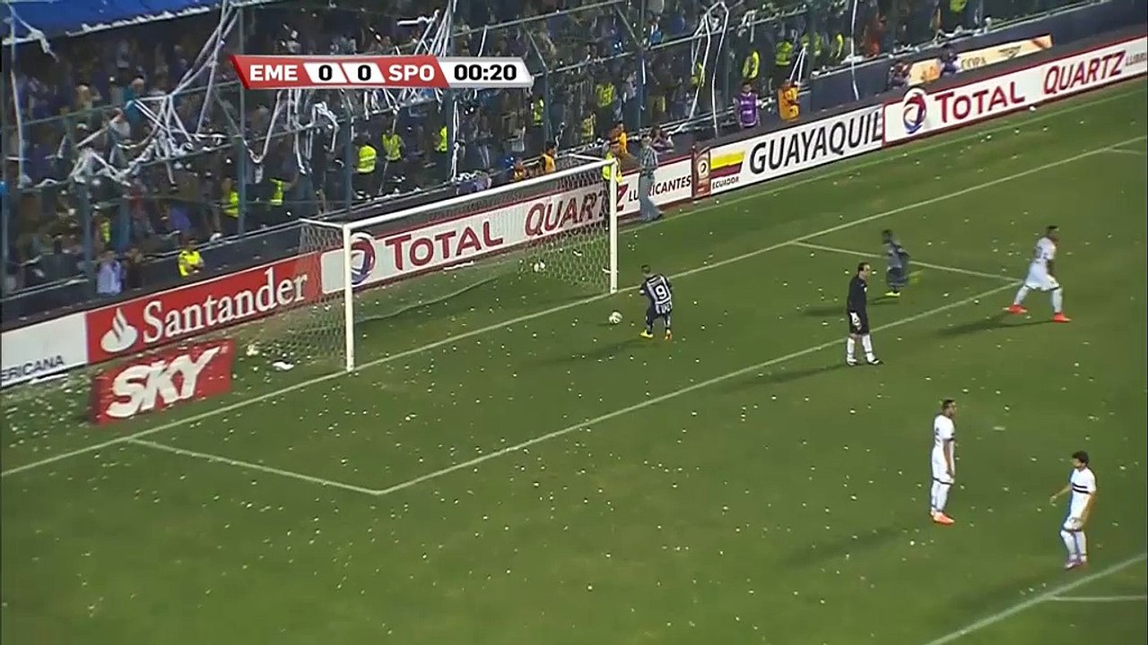 Copa Sudamericana: Emelec 3-2 Sao Paulo