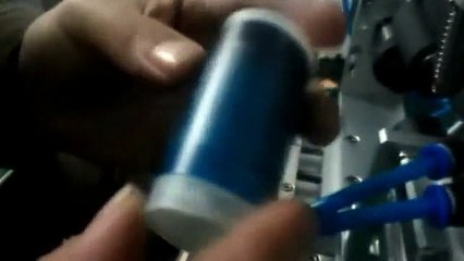 Conical round bottles semi automatic labeling machine customized bottle labeler machinery