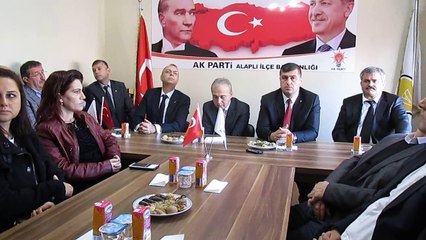 HAMDİ UÇAR İLÇE BAŞKANI ADAYINI AÇIKLADI