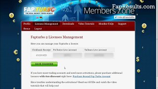 Using Tallinex For Forex Trading With FapTurbo